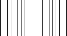 Diagram of an infinite array of infinitesimally thin slits